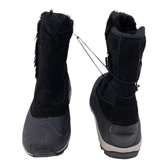 Ranger Waterproof Cardinal Lined Winter Duck Boots Thinsulate 6 Women's Black - Picture 3 of 7